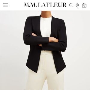 M.M. LaFleur Woolf Jardigan :: Black :: Size 1+